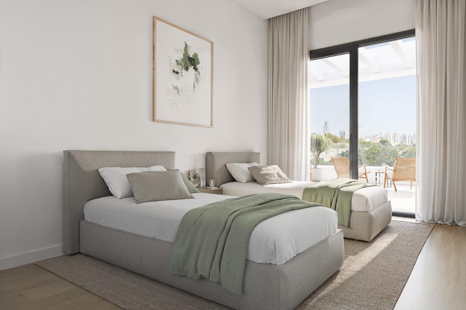 New Build Apartments with Sea Views in Balcon de Finestrat, Costa Blanca