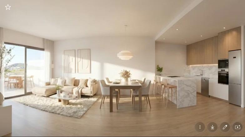 New Build Apartments with Sea Views in Balcon de Finestrat, Costa Blanca