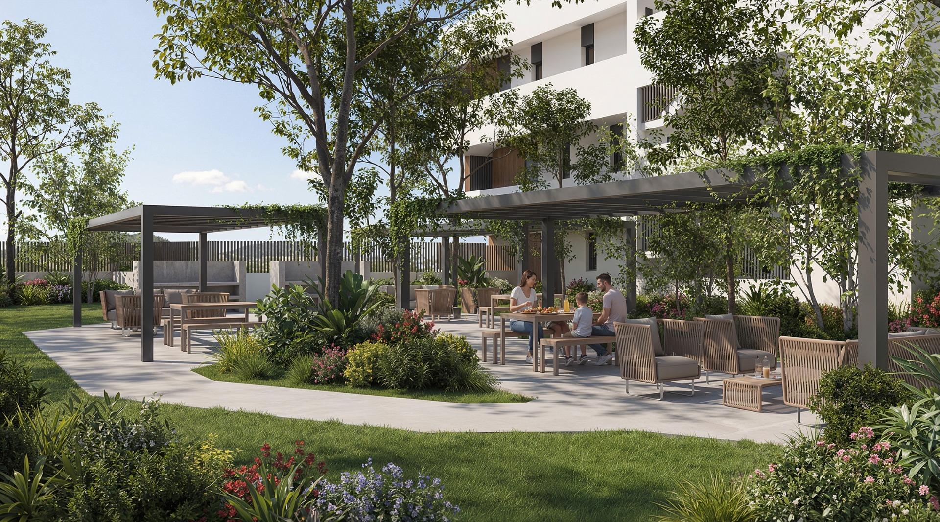 New Build Apartments with Sea Views in Balcon de Finestrat, Costa Blanca