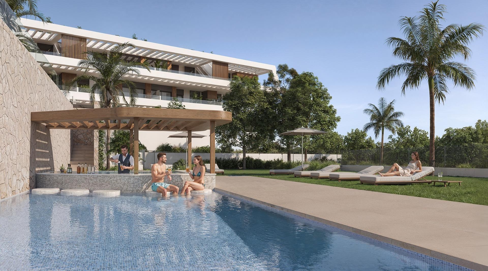 New Build Apartments with Sea Views in Balcon de Finestrat, Costa Blanca