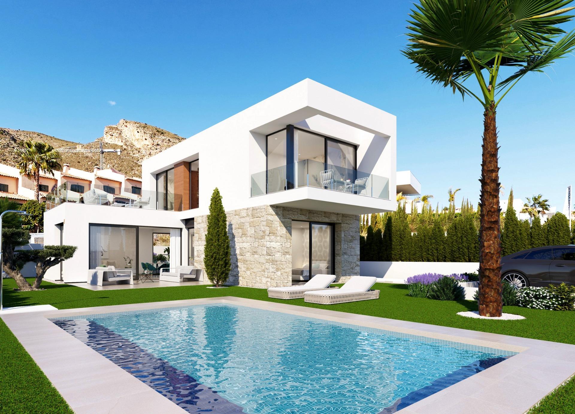 7-1 Luxurious New-Build Villas in Sierra Cortina, Finestrat