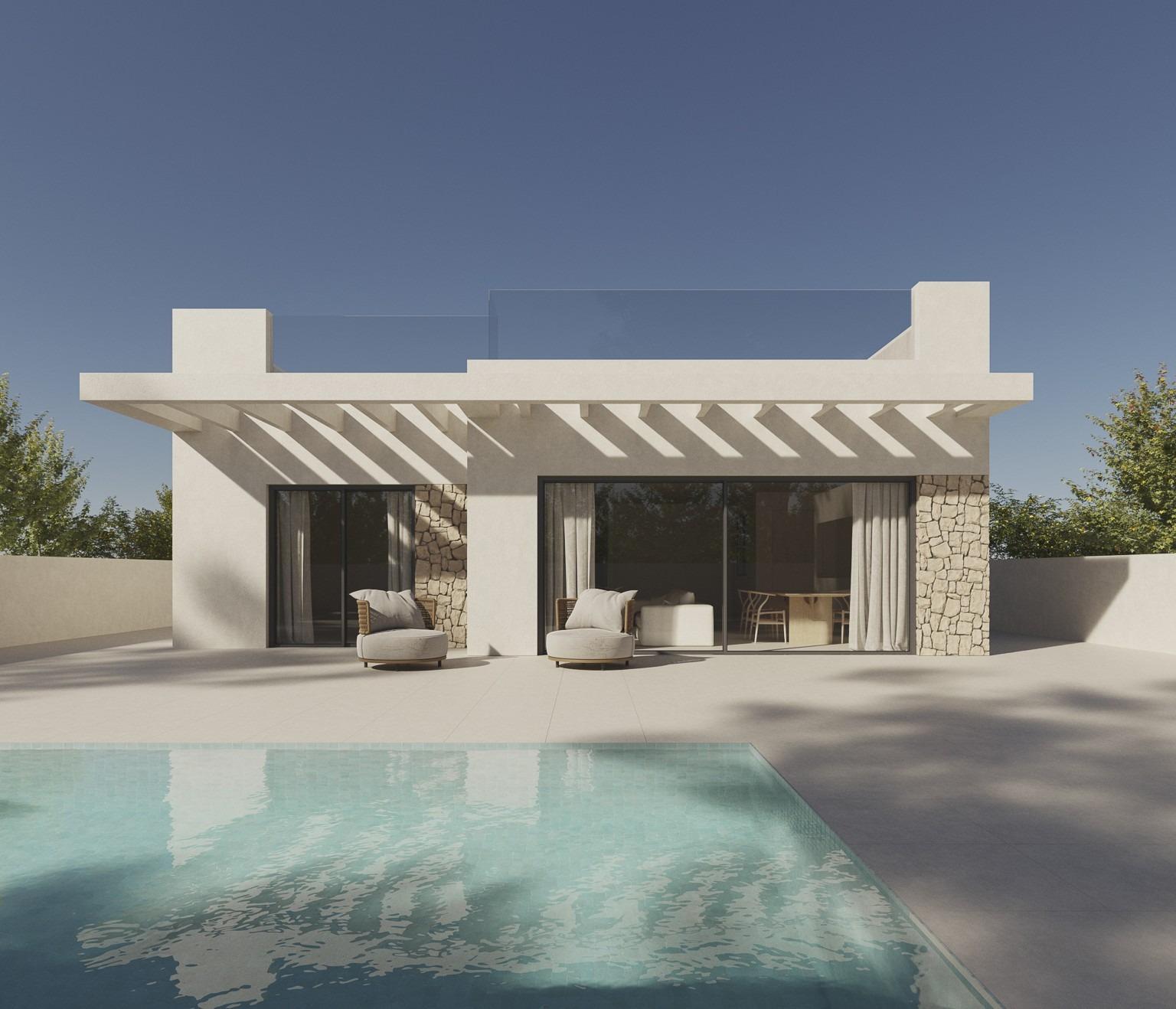 13-1 Modern Luxury Villas for Sale in Polop de la Marina, Costa Blanca