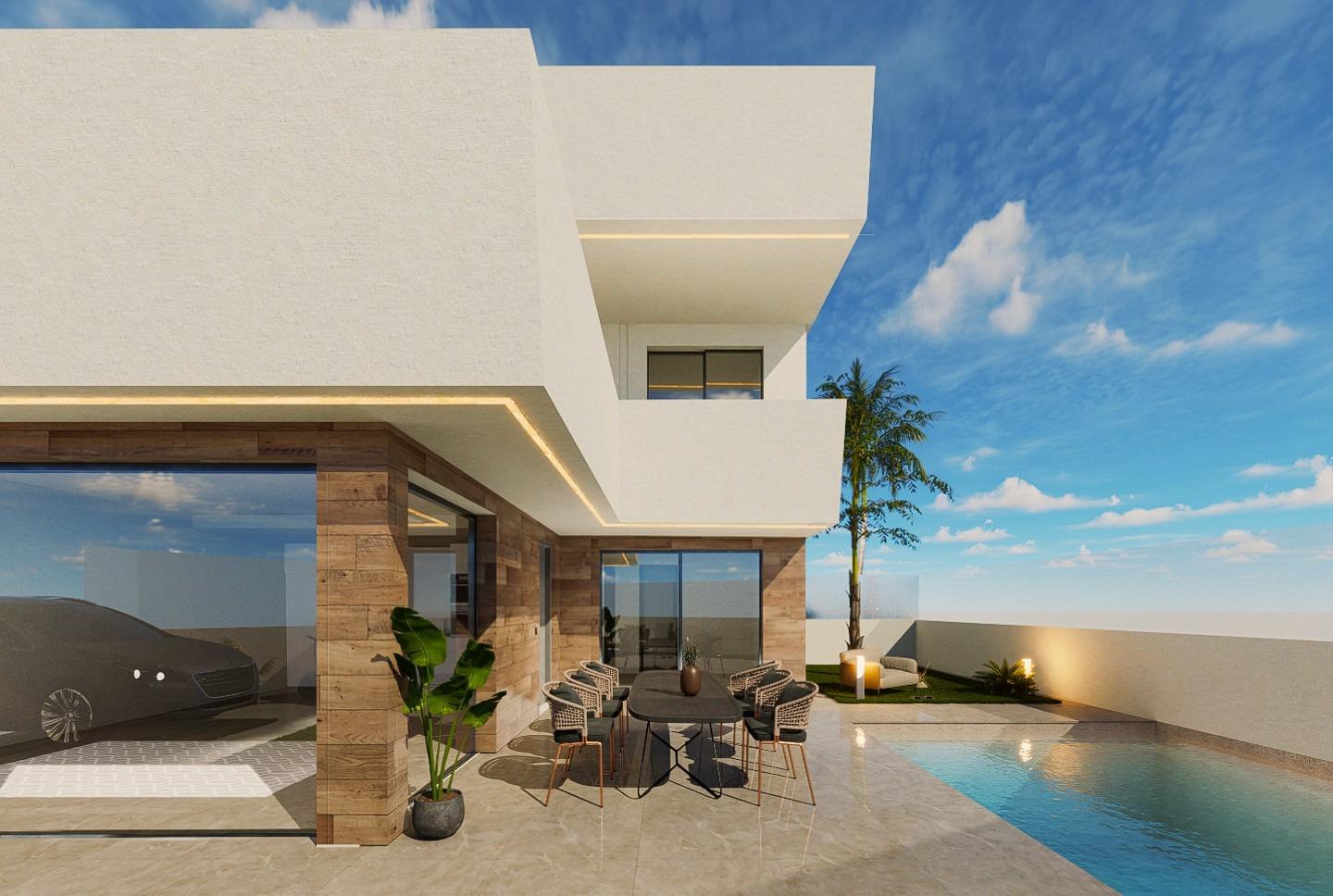 Modern Villa Just 150 Meters from the Beach in Cabo de Palos, Costa Cálida