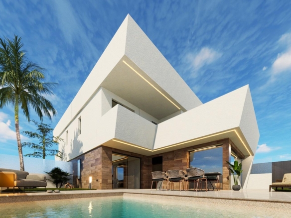 Modern Villa Just 150 Meters from the Beach in Cabo de Palos, Costa Cálida