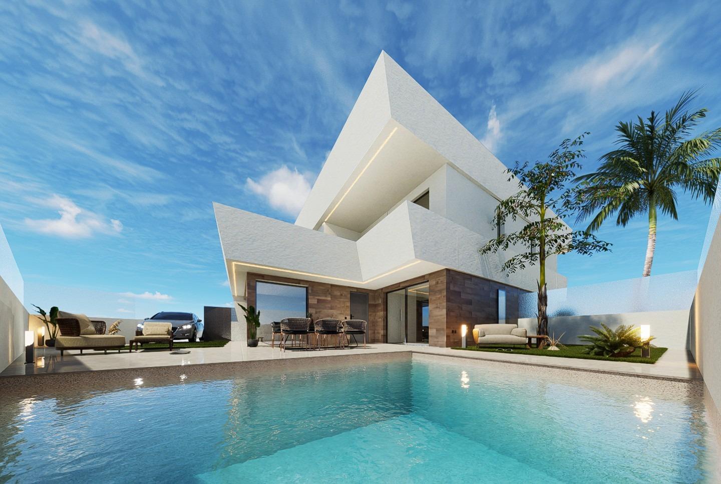 Modern Villa Just 150 Meters from the Beach in Cabo de Palos, Costa Cálida
