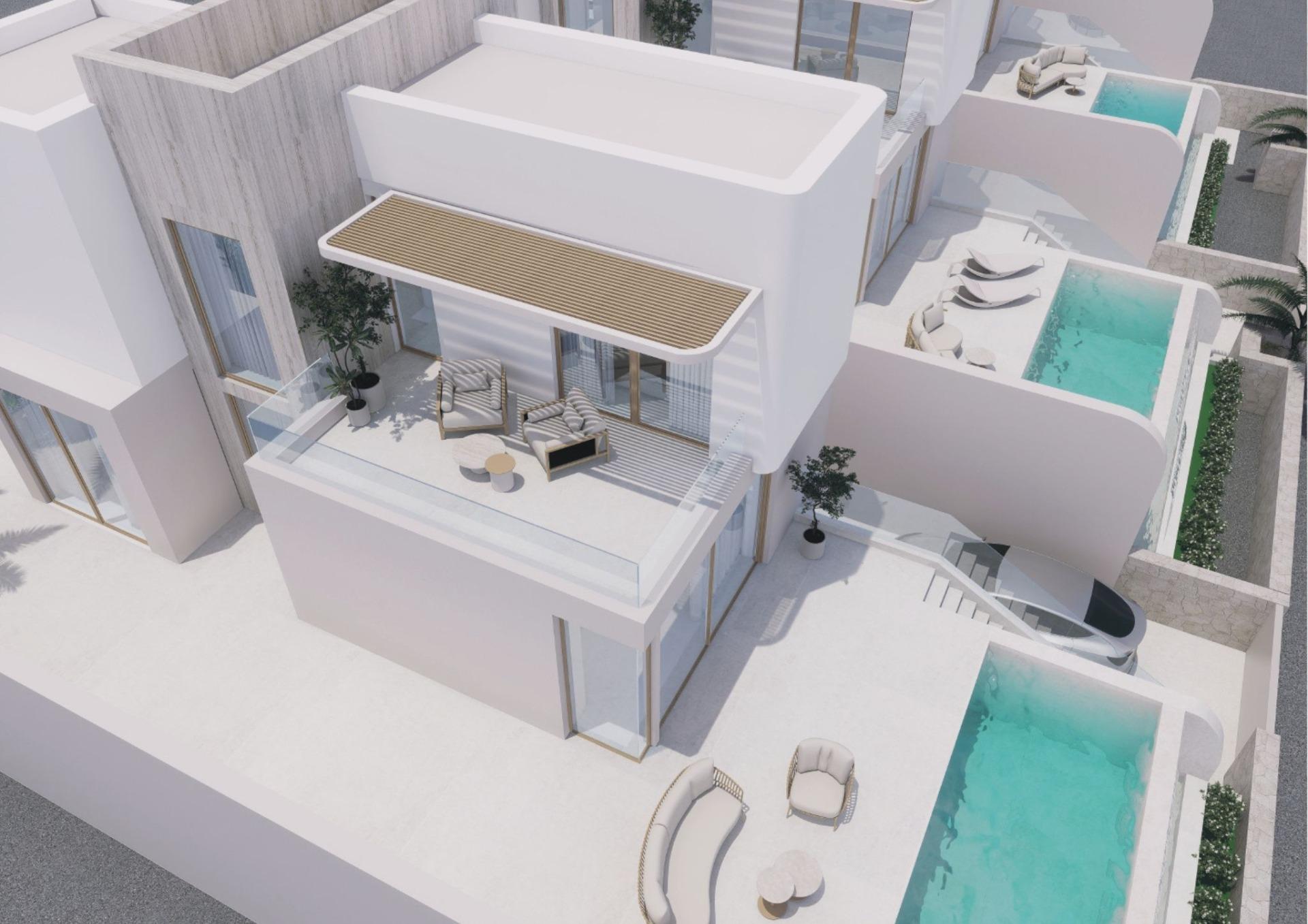 Exclusive New Build Villas with Infinity Pool Near La Finca Golf-Algorfa