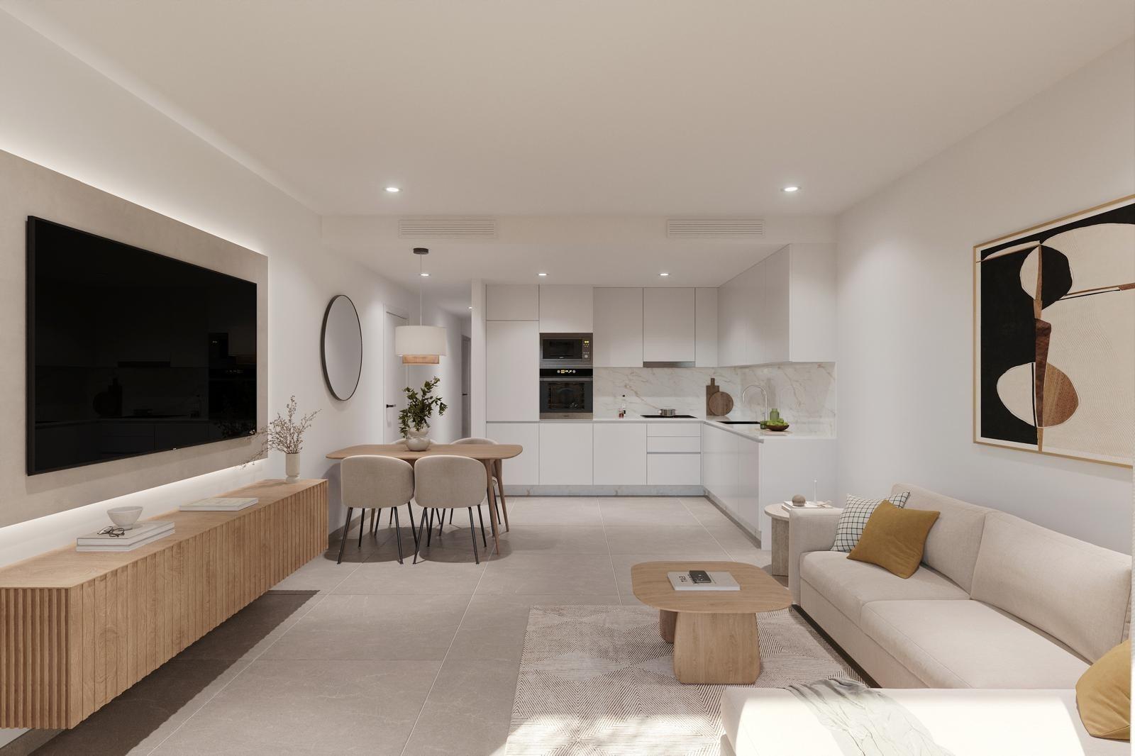 New Build Apartments in Torrevieja Just 400 m from Playa del Cura
