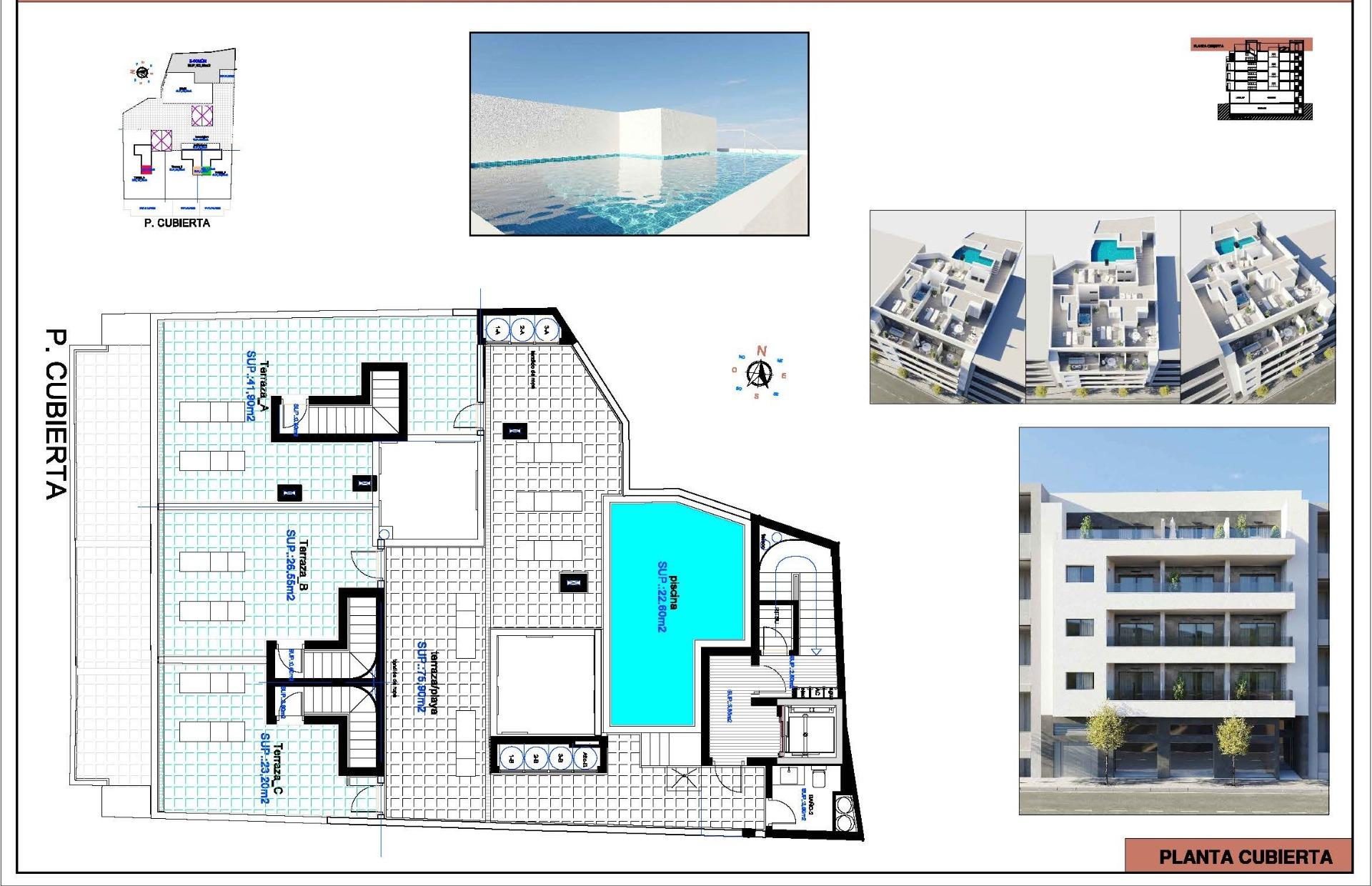 New Build Apartments in Torrevieja Just 400 m from Playa del Cura