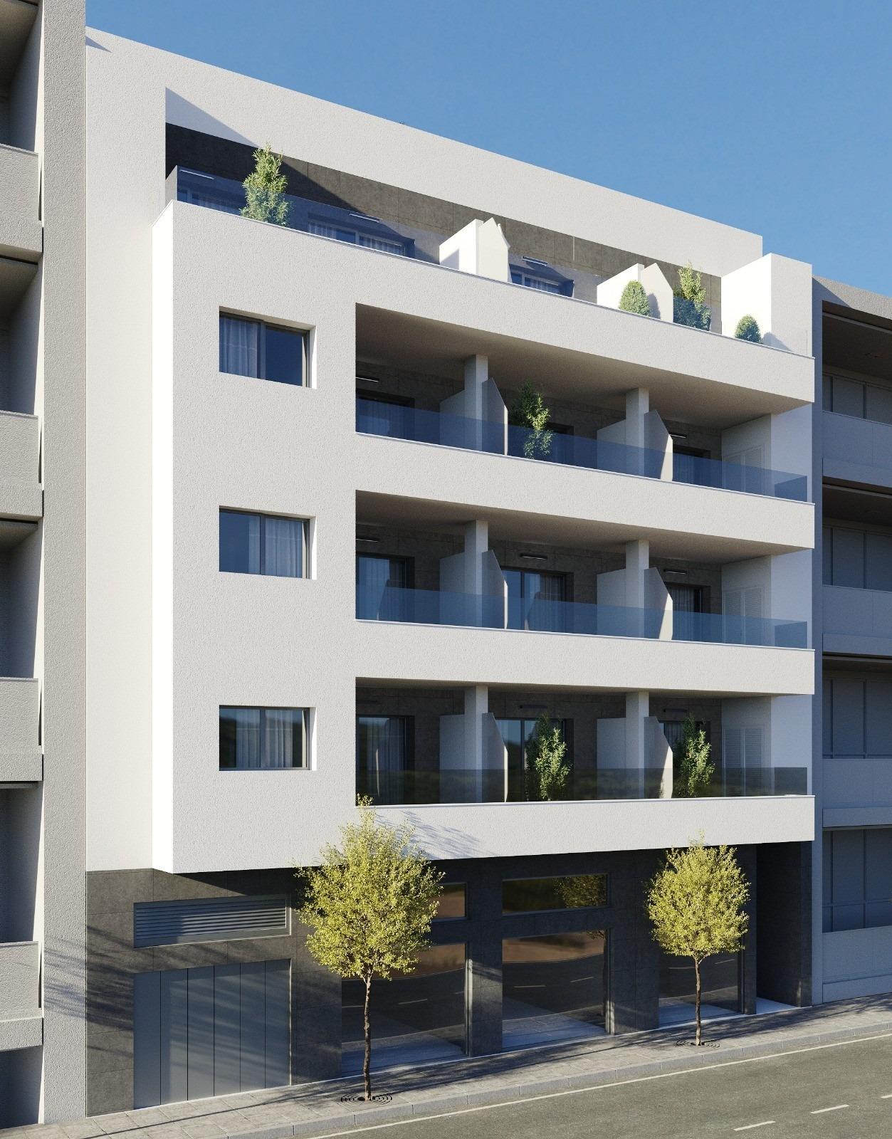 27-1 New Build Apartments in Torrevieja Just 400 m from Playa del Cura