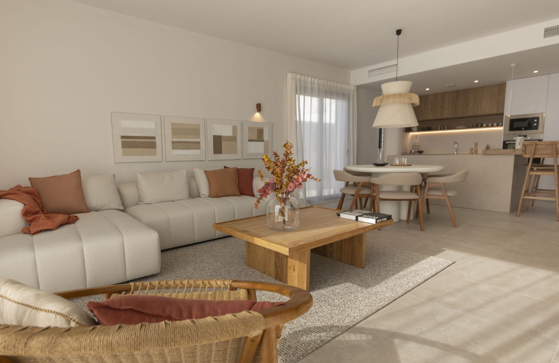 New Build Villas in Altaona Golf Resort Murcia with Private Pool and Mountain Views