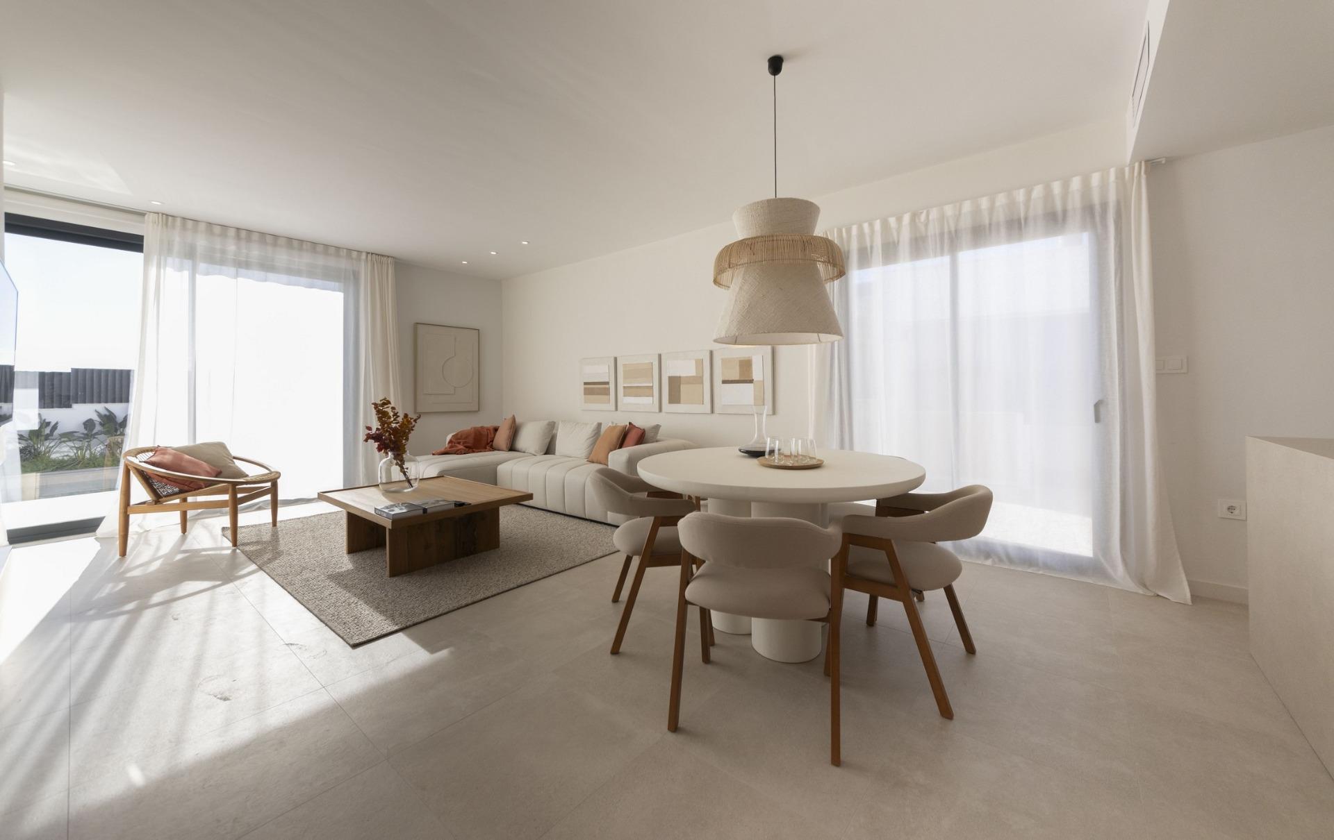New Build Villas in Altaona Golf Resort Murcia with Private Pool and Mountain Views