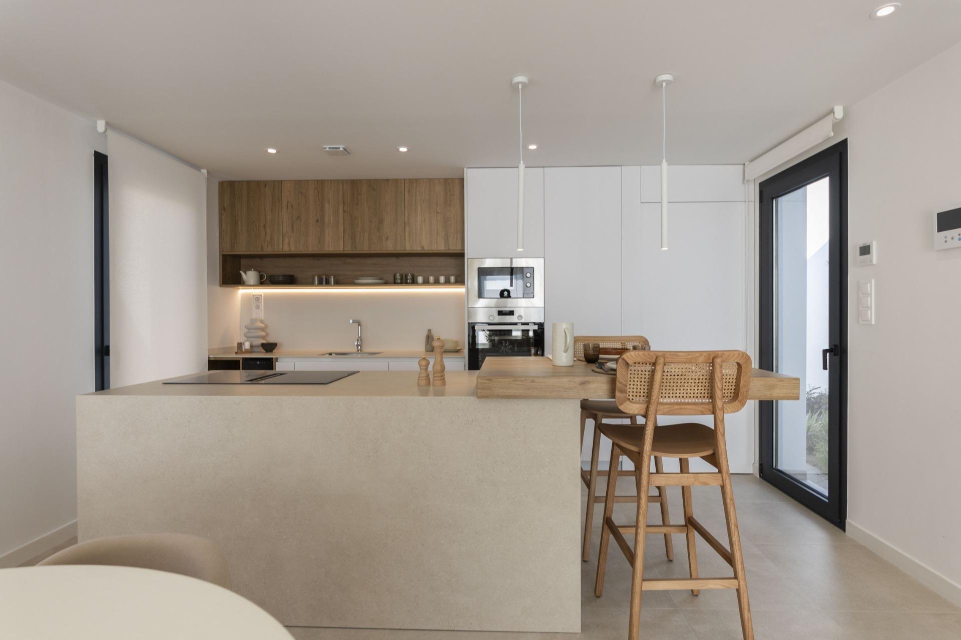 New Build Villas in Altaona Golf Resort Murcia with Private Pool and Mountain Views