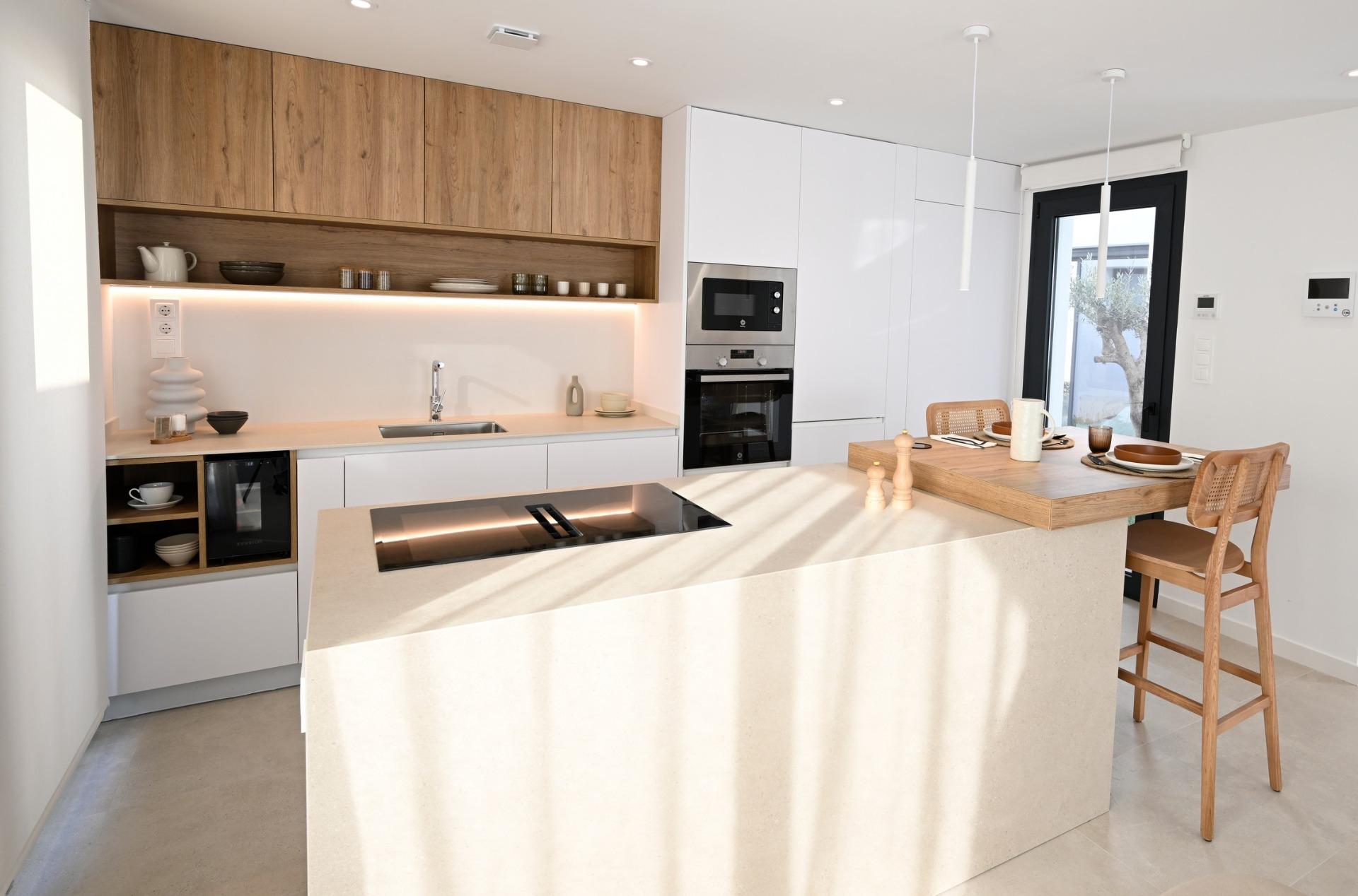 New Build Villas in Altaona Golf Resort Murcia with Private Pool and Mountain Views
