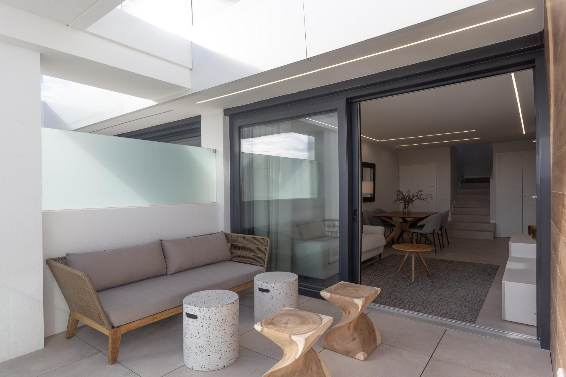 New Build Bungalows with Sea Views in La Mata, Torrevieja
