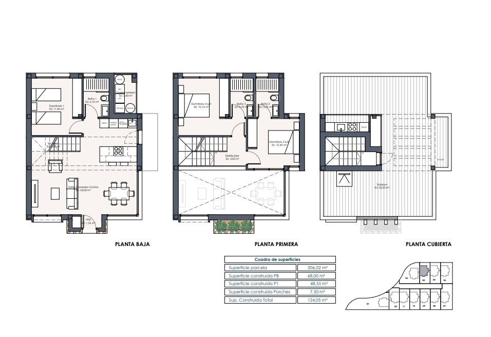 NEW BUILD RESIDENTIAL OF VILLAS IN LOS MONTESINOS