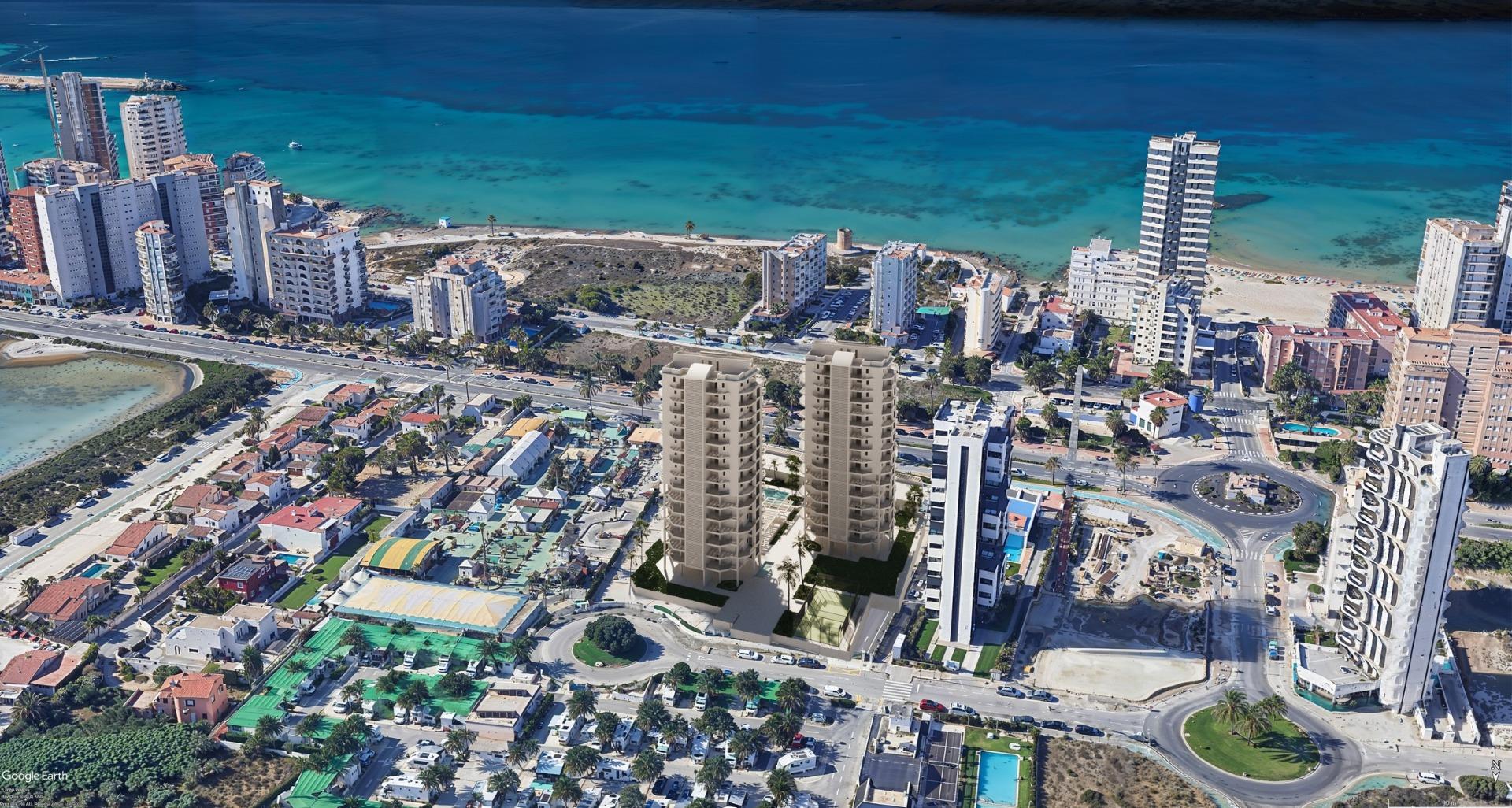 Modern New Build Apartments in Central Torrevieja Costa Blanca