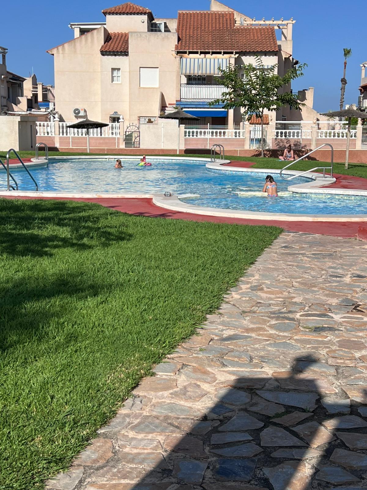 YesCosta Playa Flamenca Bungalow (15) Corner townhouse with large patio and communal pool in Playa Flamenca, Orihuela Costa