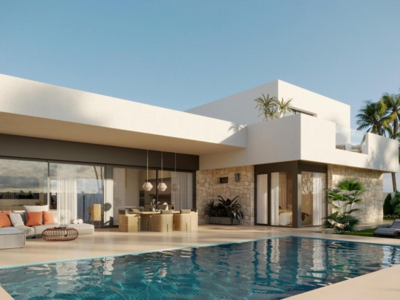 New Build Apartments for Sale in Catral Alicante with Rooftop Pool