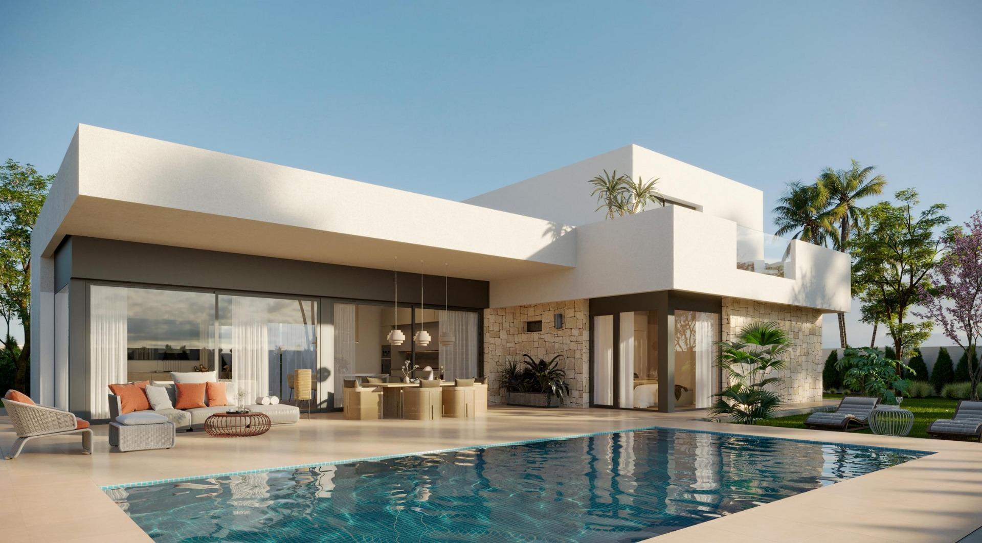 22-1 Sustainable Mediterranean Villas for Sale in Macenas, Almería