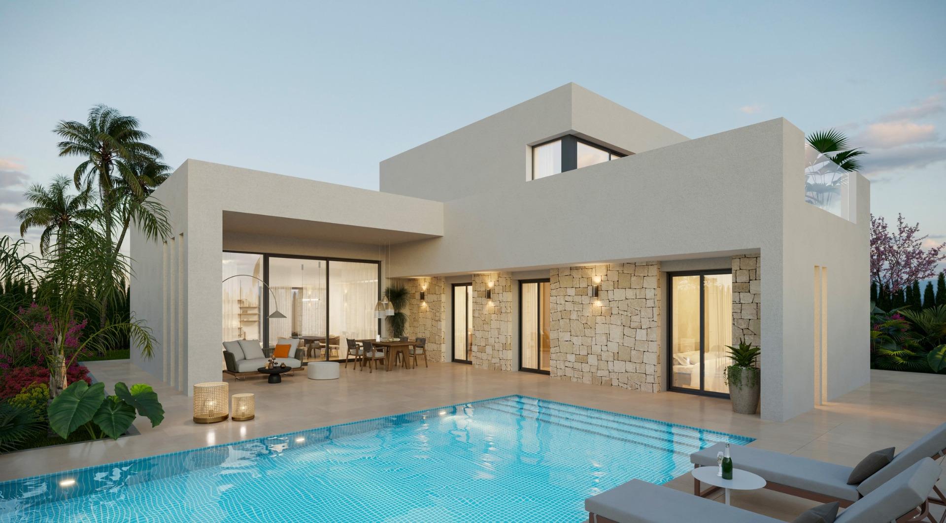 20-1 New Build Apartments for Sale in Catral Alicante with Rooftop Pool