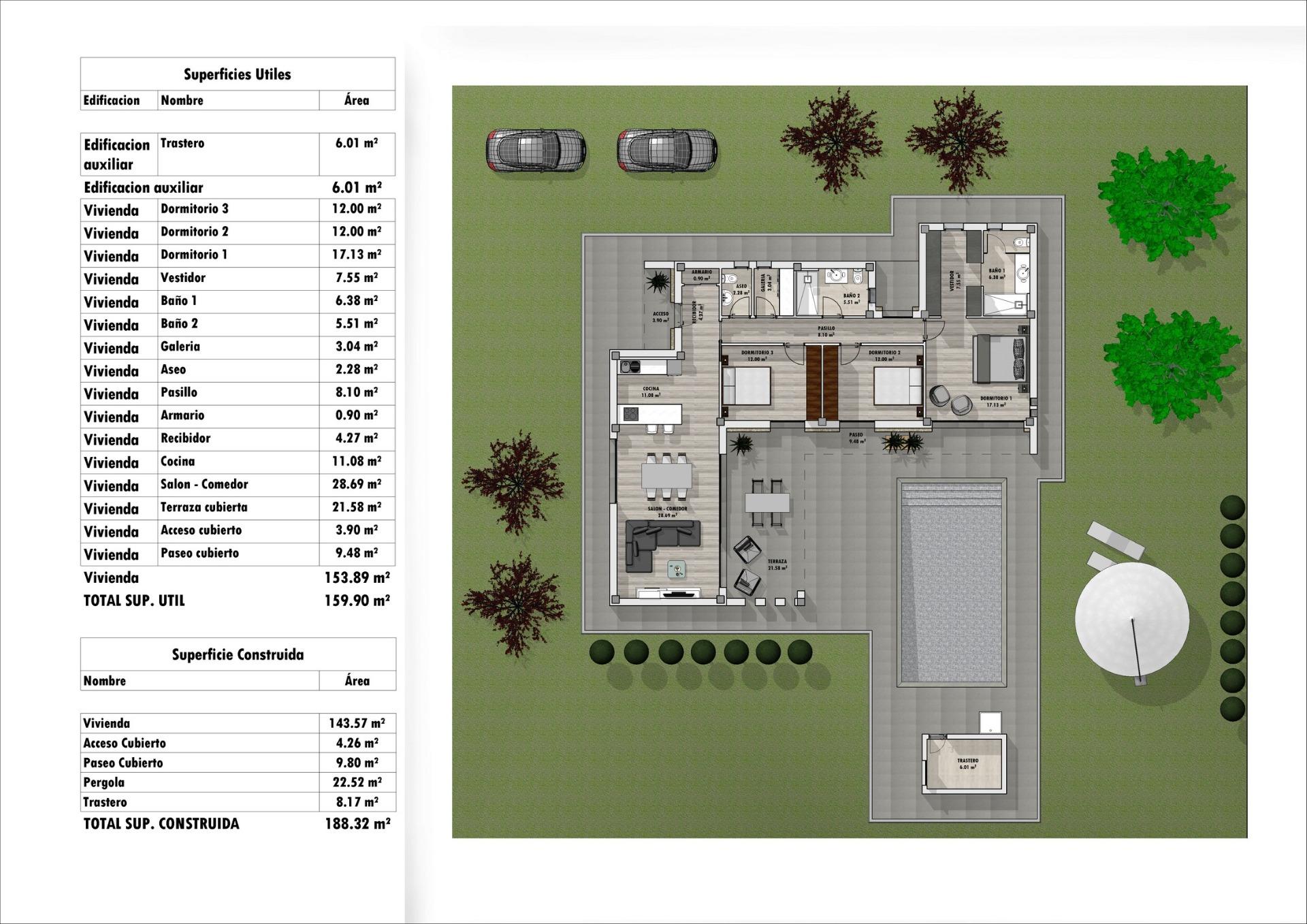 NEW BUILD TOWNHOUSES IN FUENTE ALAMO, MURCIA