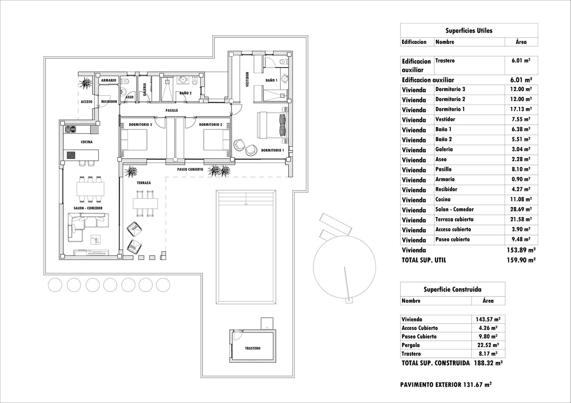 NEW BUILD TOWNHOUSES IN FUENTE ALAMO, MURCIA