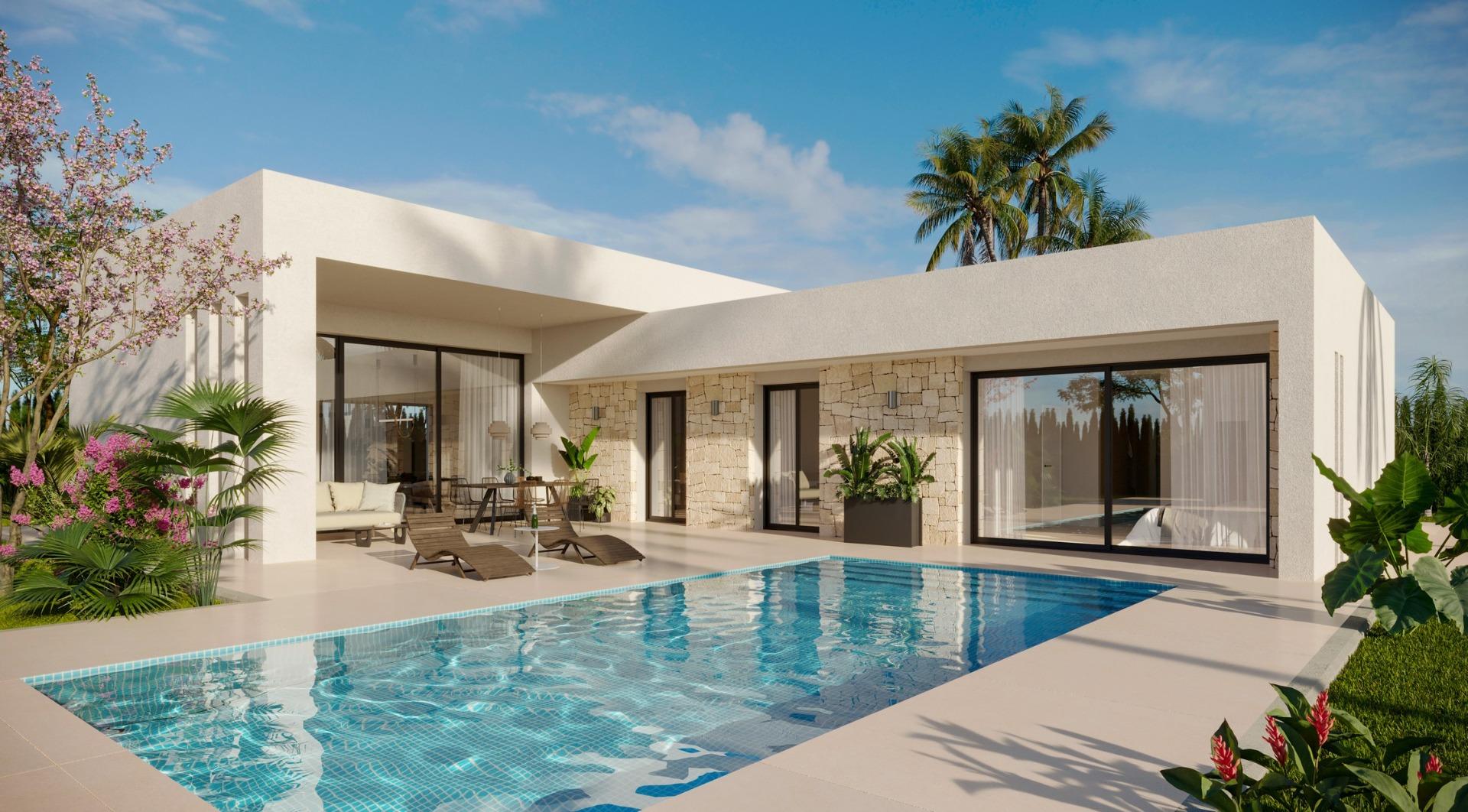 18-1 Sustainable Mediterranean Villas for Sale in Macenas, Almería