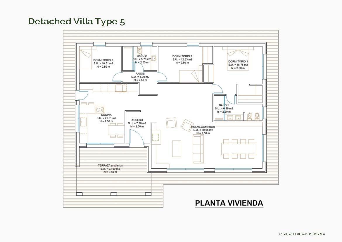 NEW BUILD BUNGALOWS IN FUENTE ALAMO, MURCIA