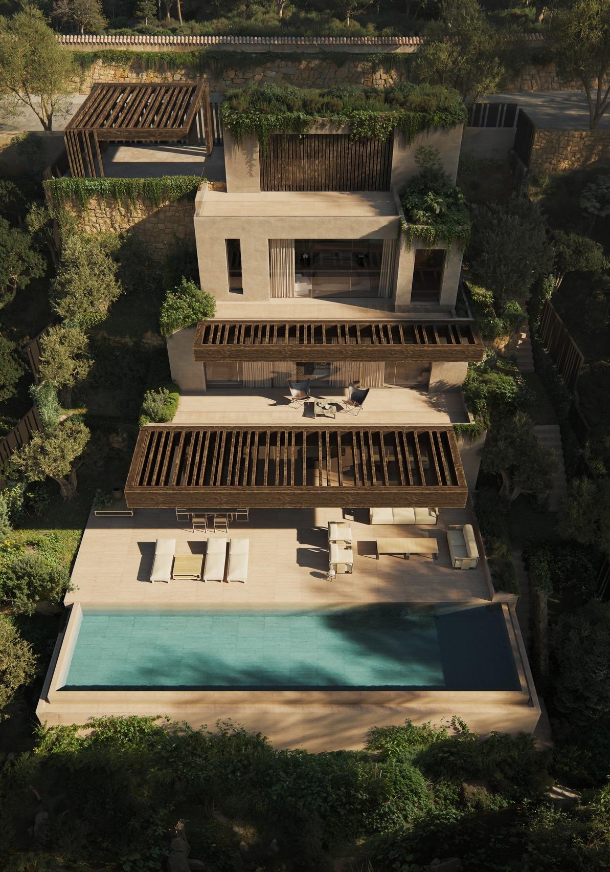 New Build Villas and Bungalows Just 250 Meters from the Beach in Mar de Pulpí