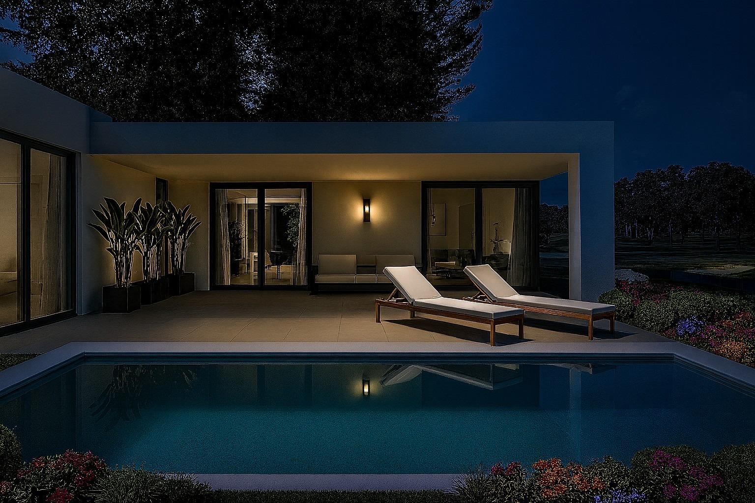 NEWLY BUILT VILLAS WITH POOL IN HONDON DE LAS NIEVES