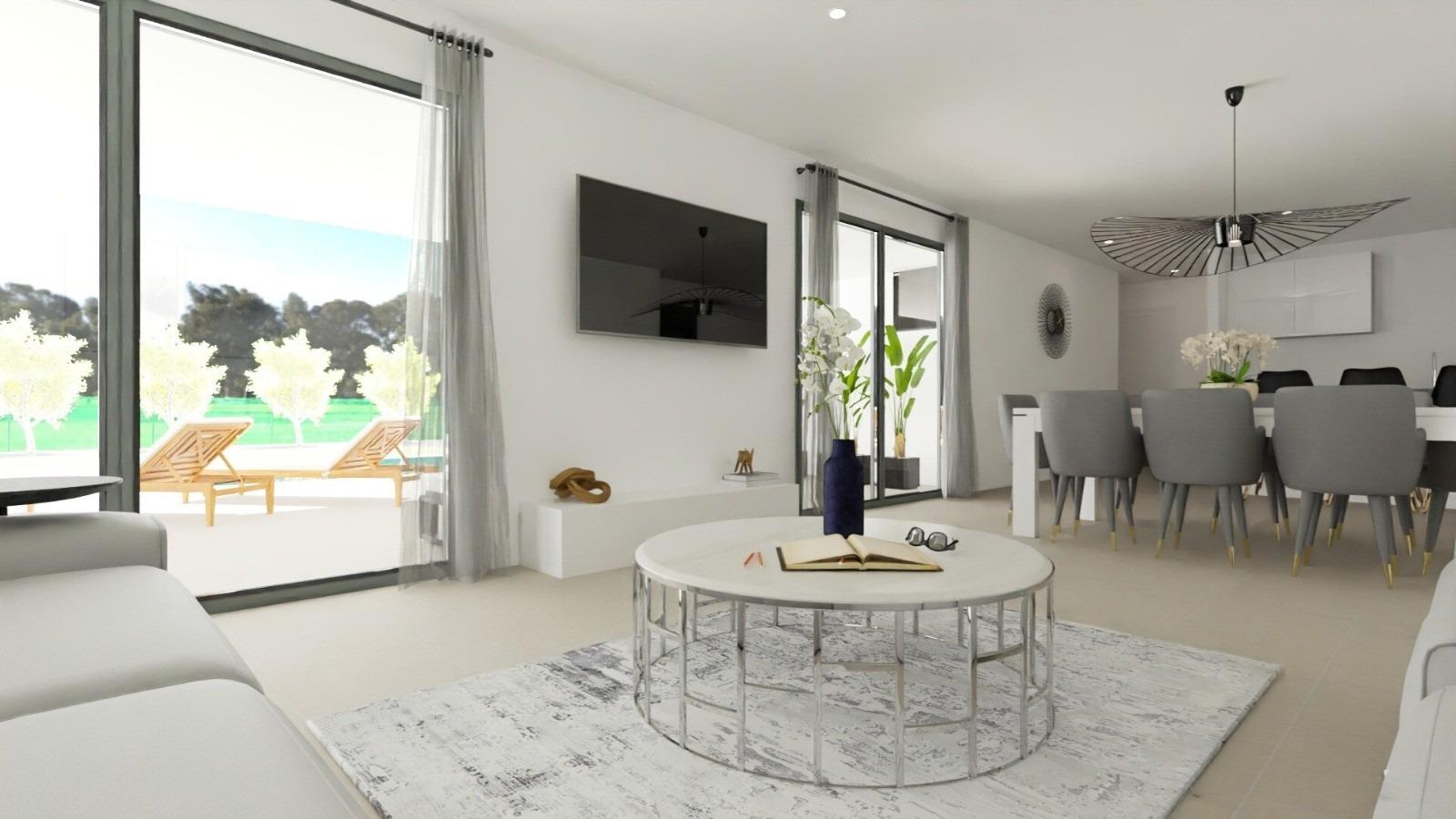 NEWLY BUILT VILLAS WITH POOL IN HONDON DE LAS NIEVES