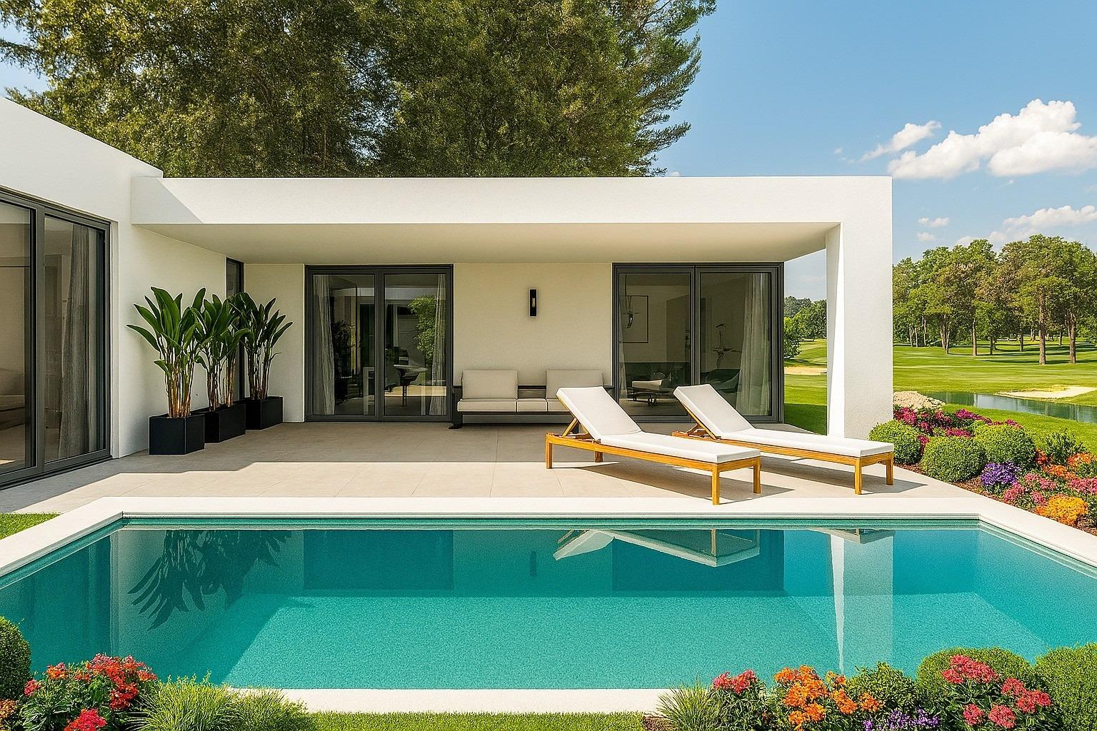 8-1 NEWLY BUILT VILLAS WITH POOL IN HONDON DE LAS NIEVES