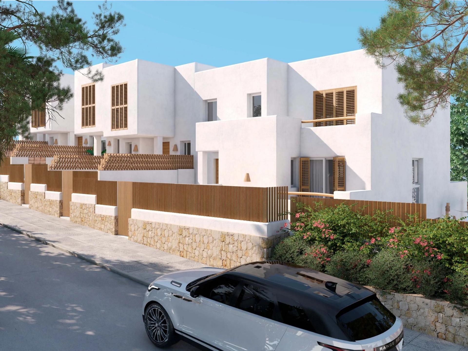 New Build Townhouses in Ráfol de Almunia – Nature, Comfort, and Modern Design