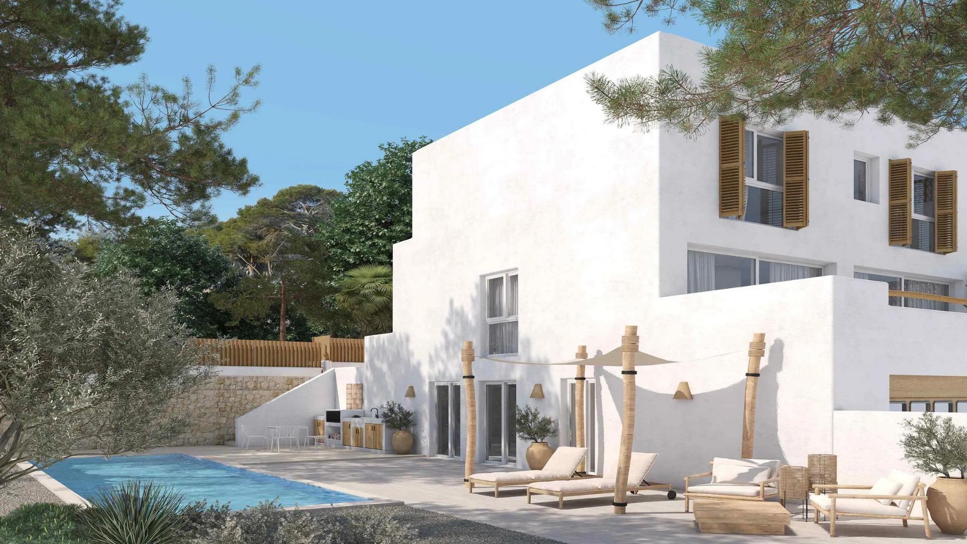 New Build Townhouses in Ráfol de Almunia – Nature, Comfort, and Modern Design