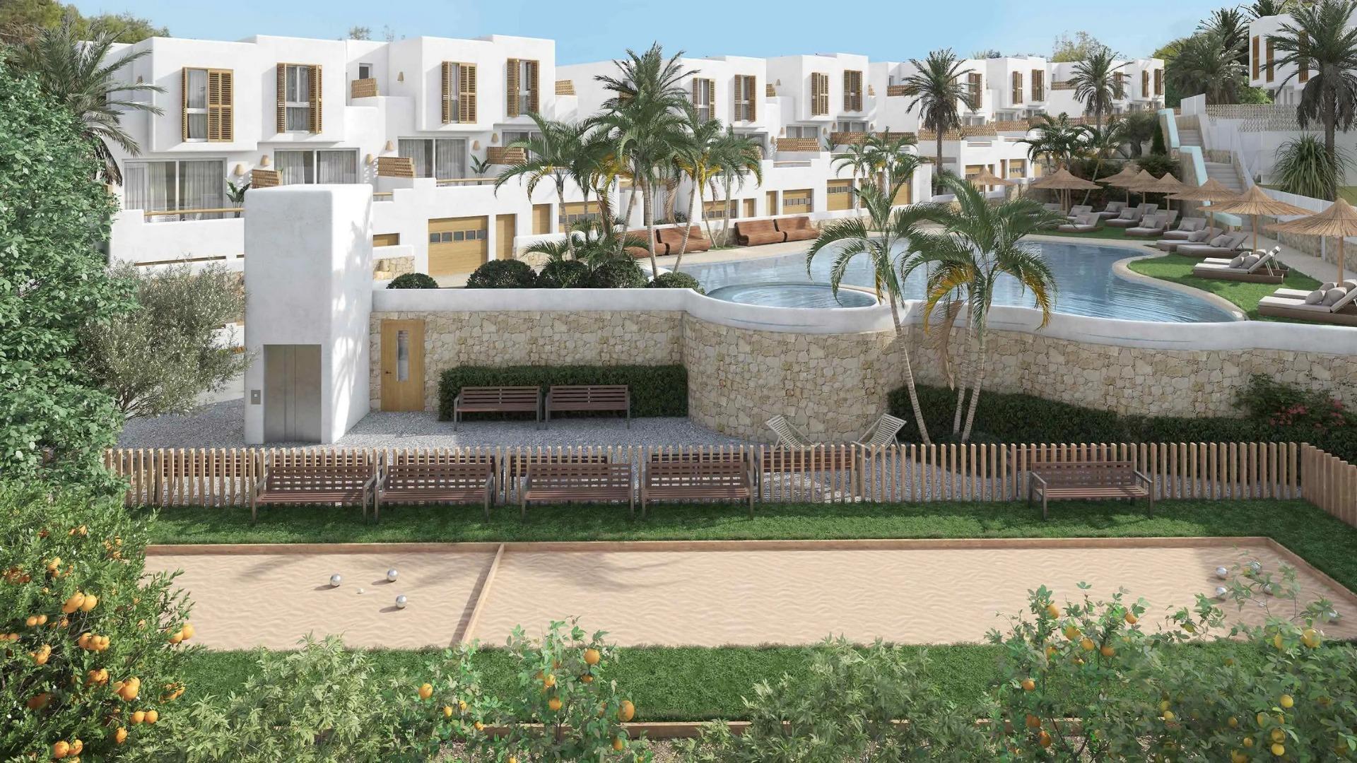New Build Townhouses in Ráfol de Almunia – Nature, Comfort, and Modern Design