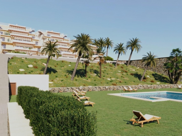 New Build Apartments with Sea Views in Vera Playa, Almería