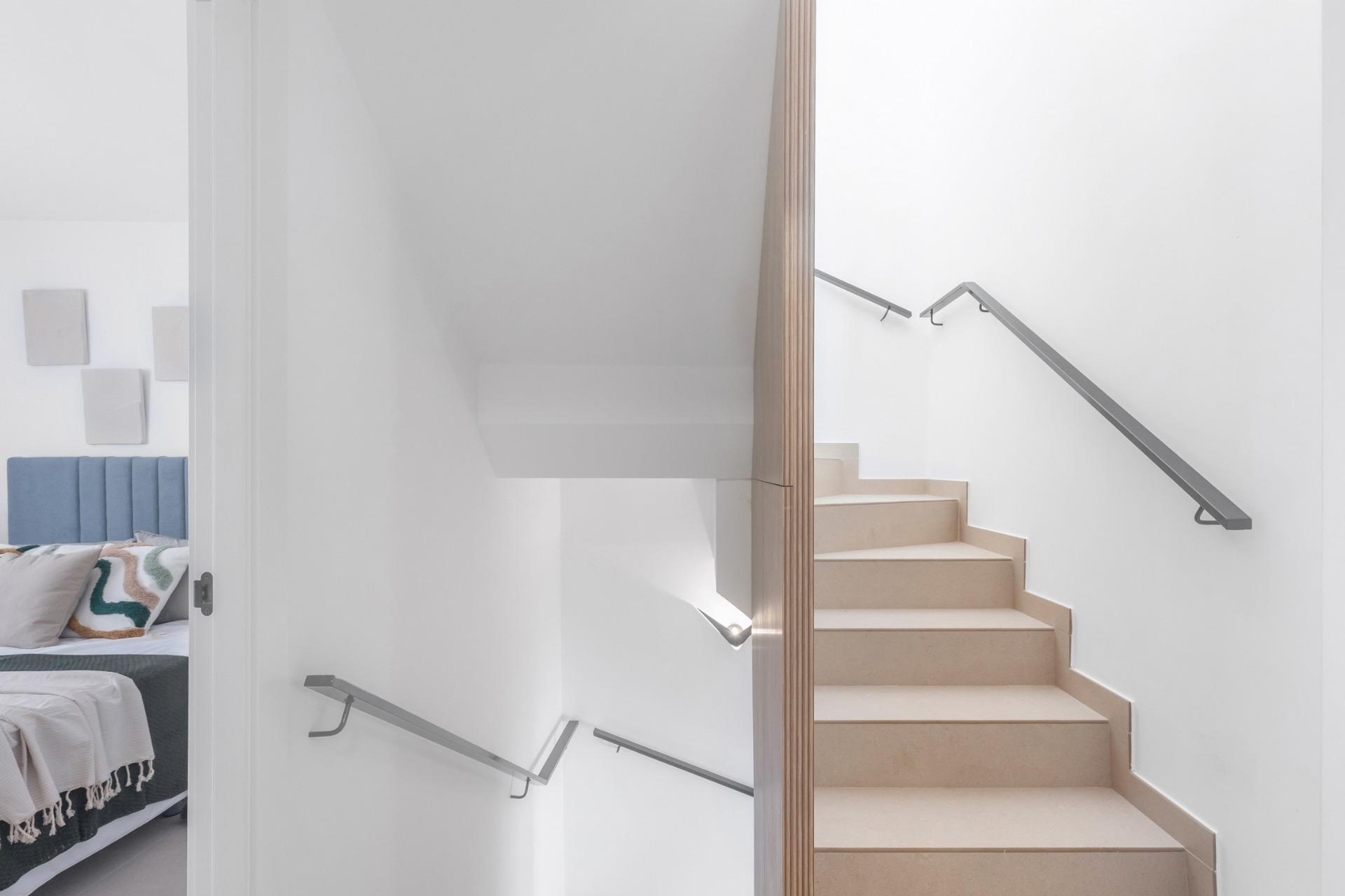 Modern Townhouses with Solarium and Basement in Rafal, Alicante