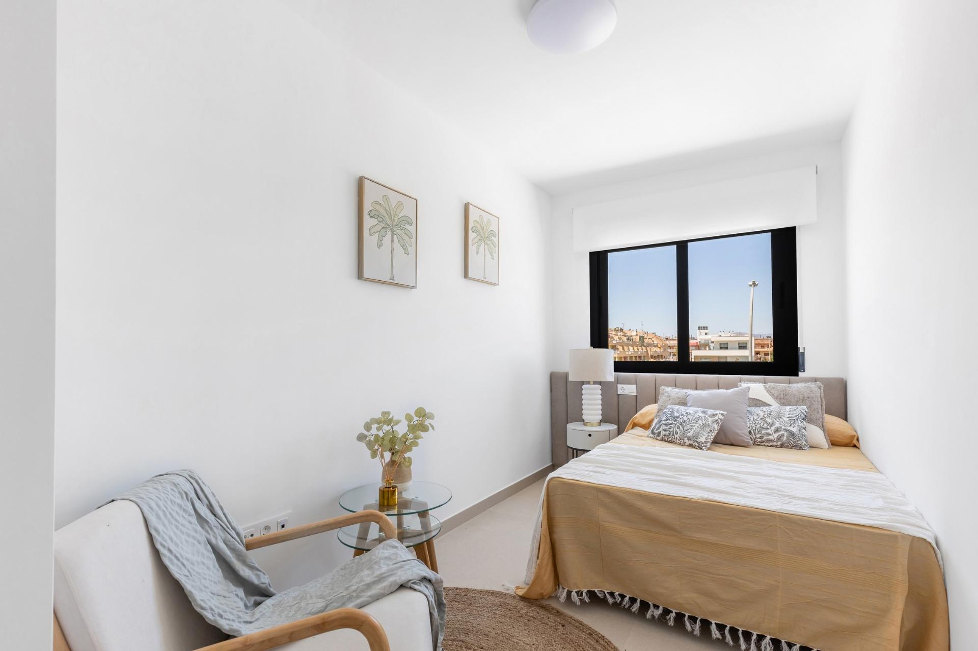 Modern Townhouses with Solarium and Basement in Rafal, Alicante