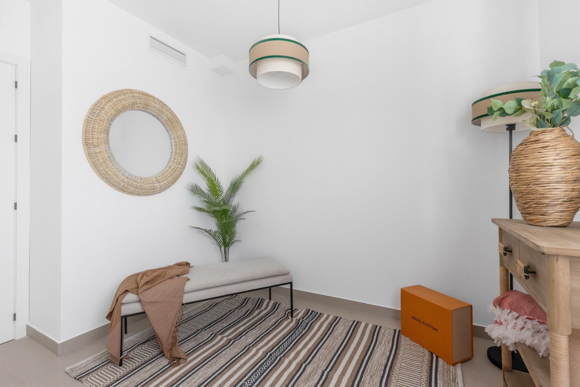 Modern Townhouses with Solarium and Basement in Rafal, Alicante