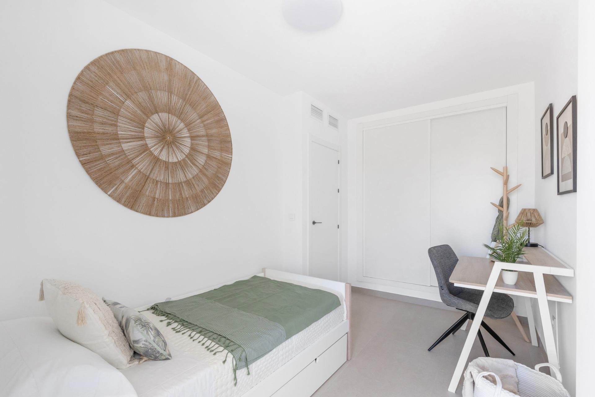 Modern Townhouses with Solarium and Basement in Rafal, Alicante
