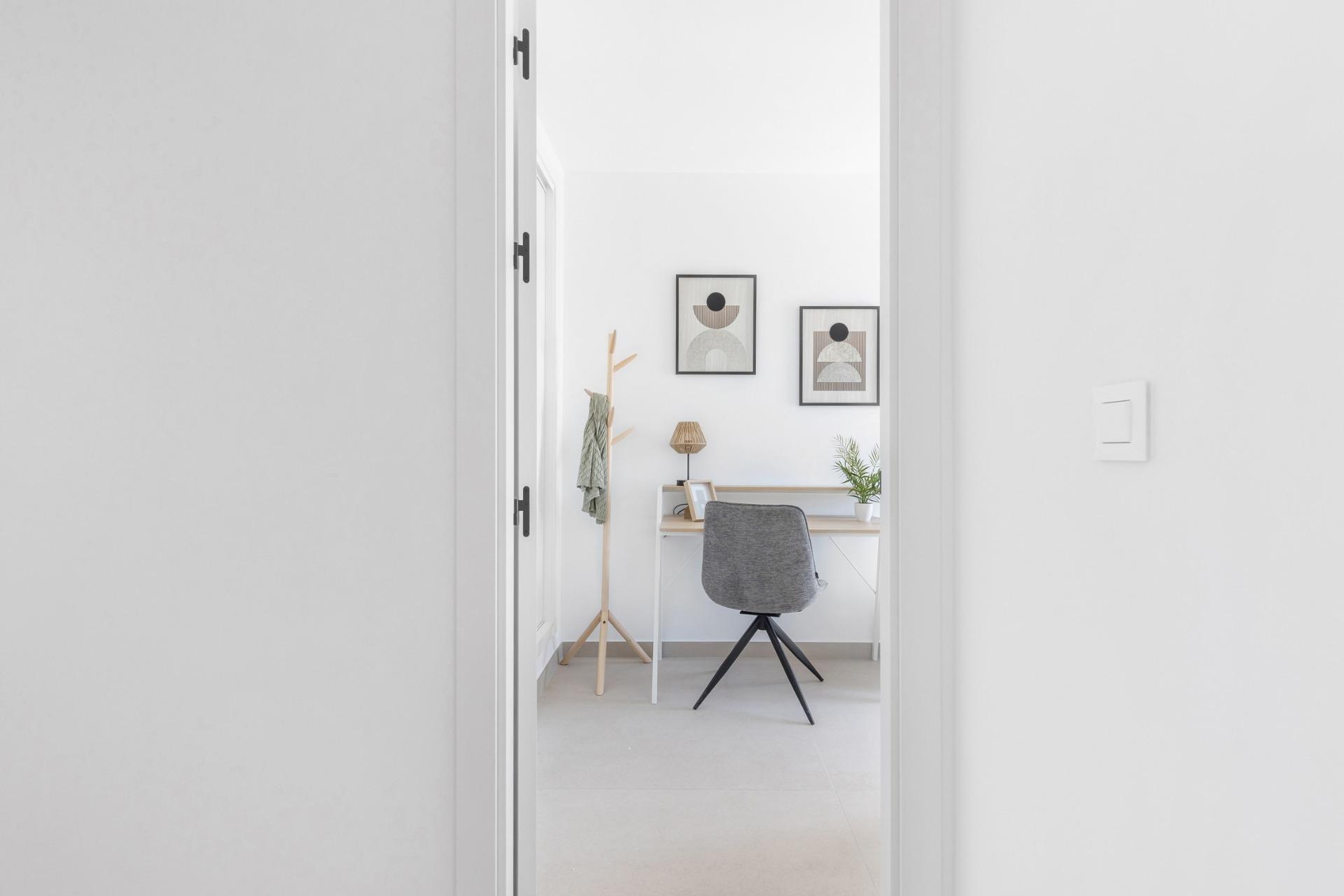 Modern Townhouses with Solarium and Basement in Rafal, Alicante