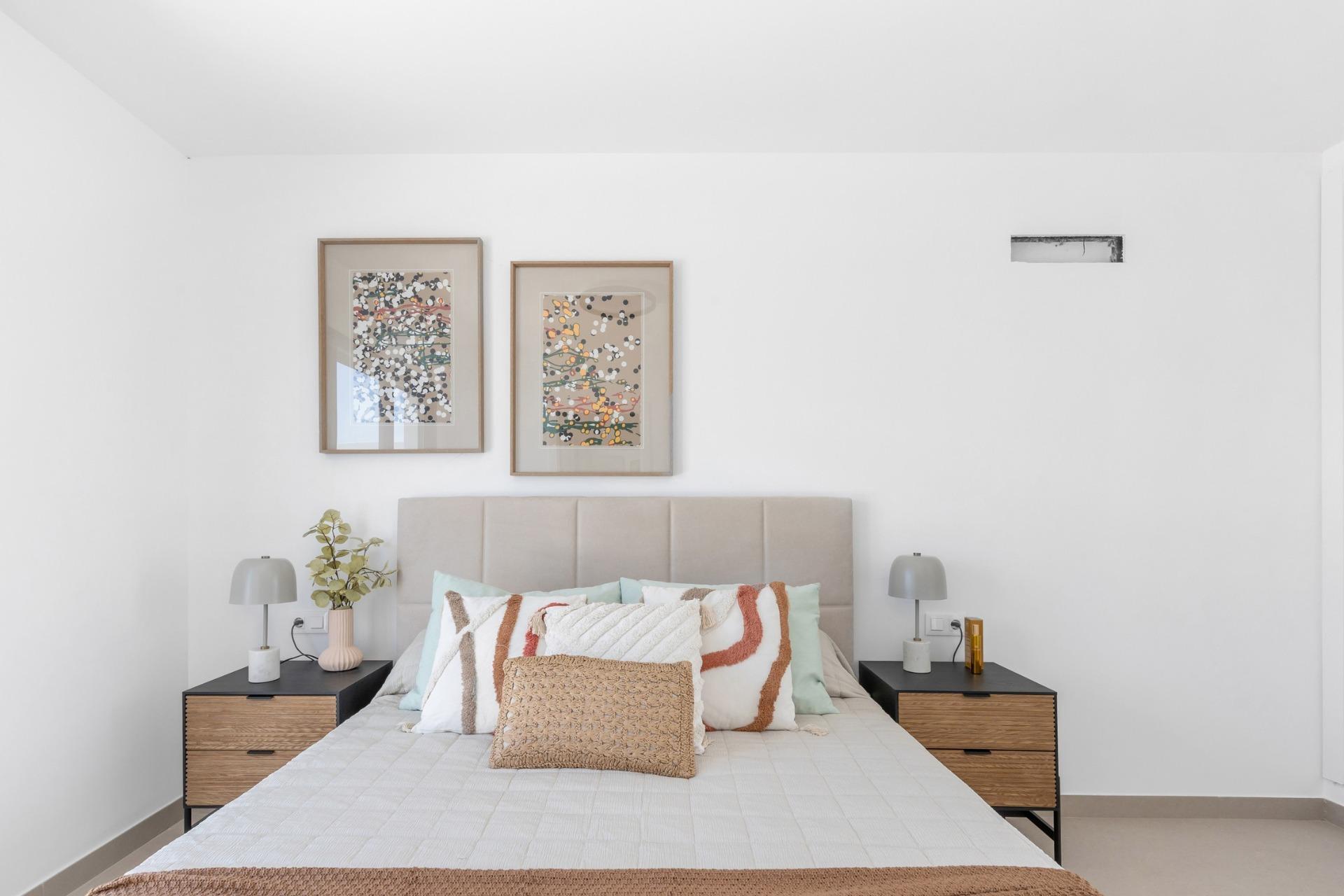 Modern Townhouses with Solarium and Basement in Rafal, Alicante