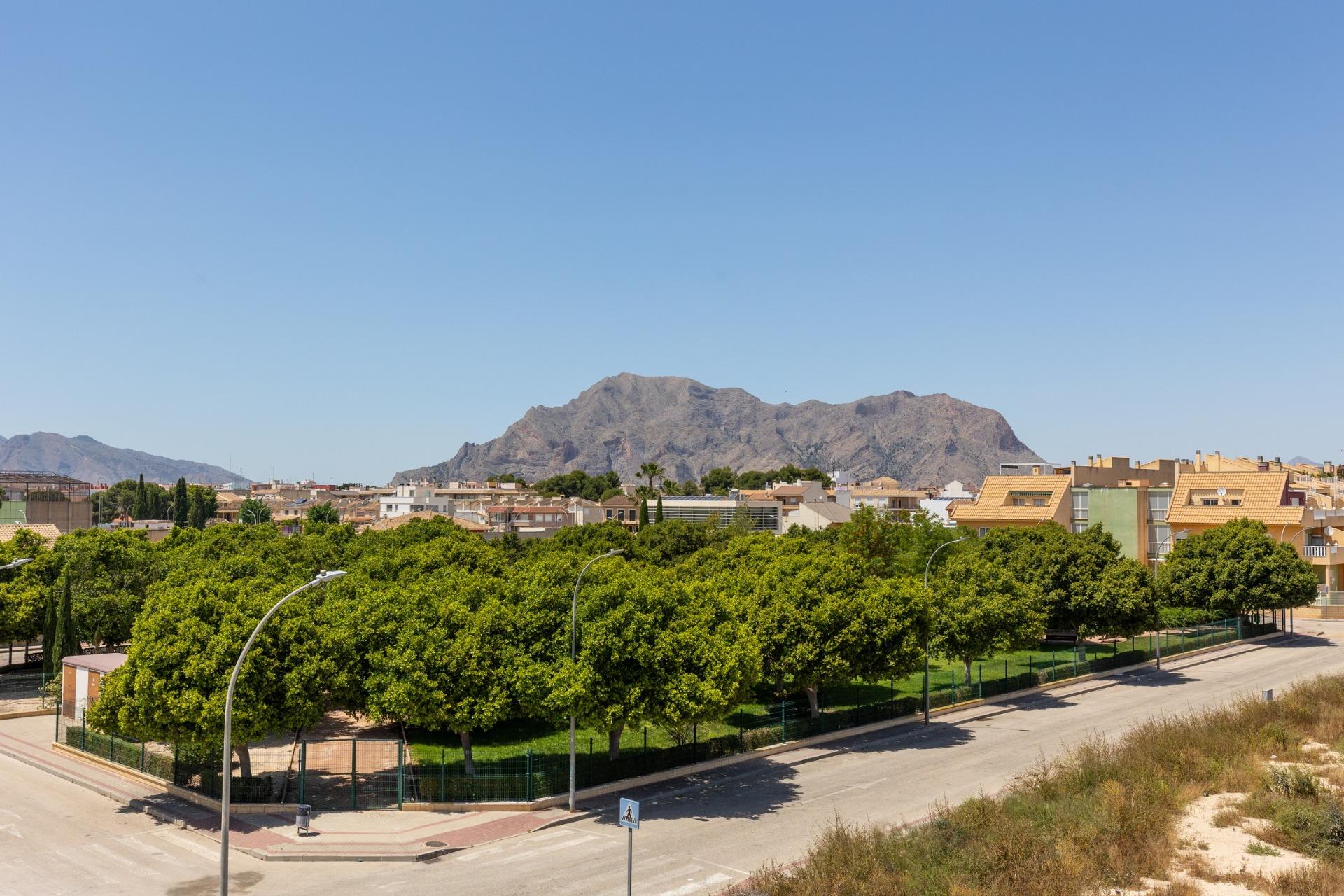 Modern Townhouses with Solarium and Basement in Rafal, Alicante