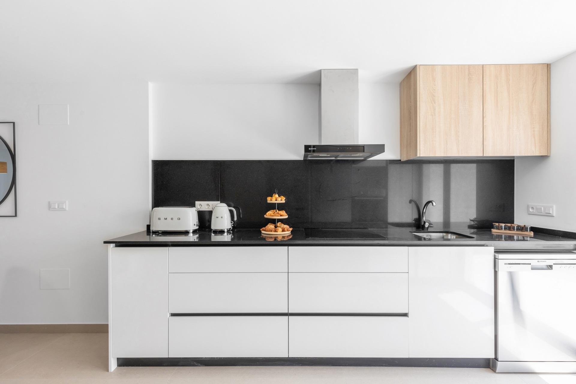 Modern Townhouses with Solarium and Basement in Rafal, Alicante