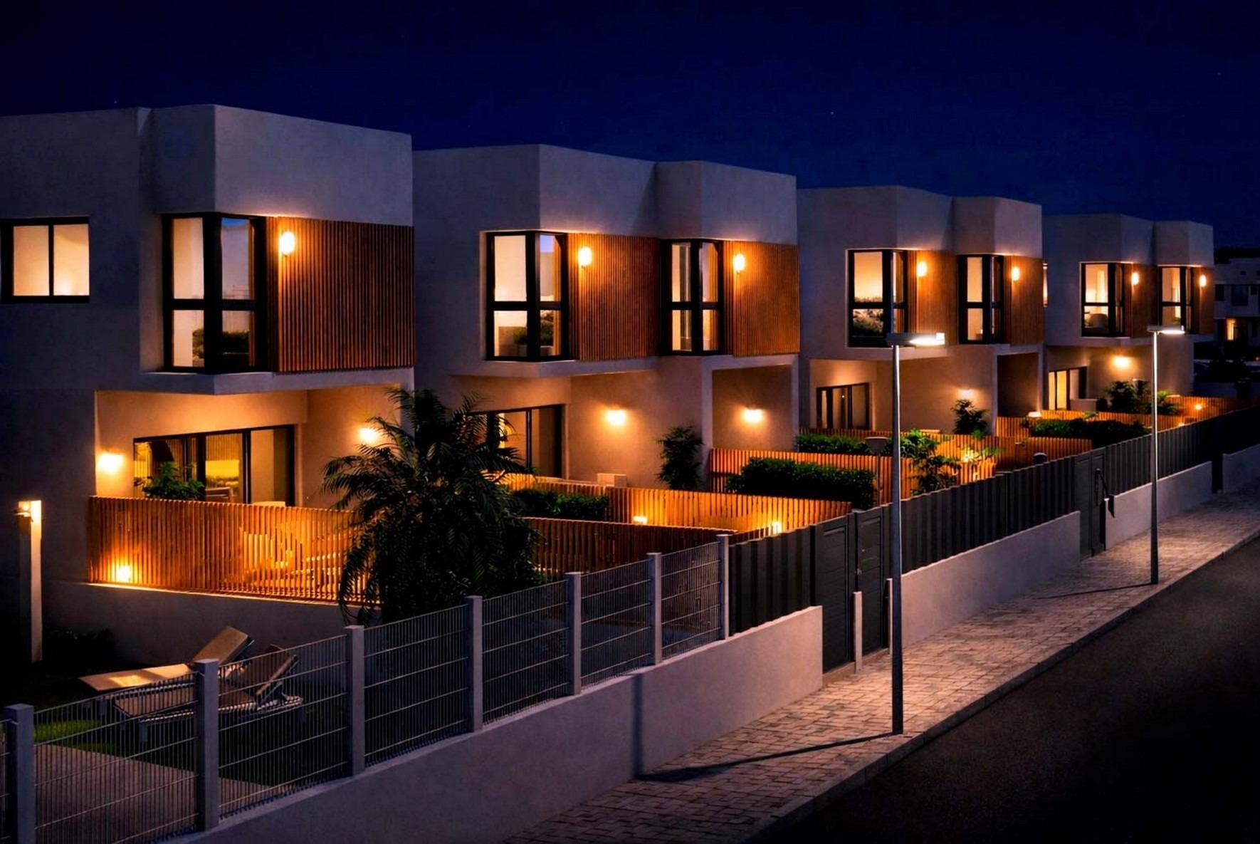 New Build Beachfront Semi Detached Villas in Moncofa with Sea Views