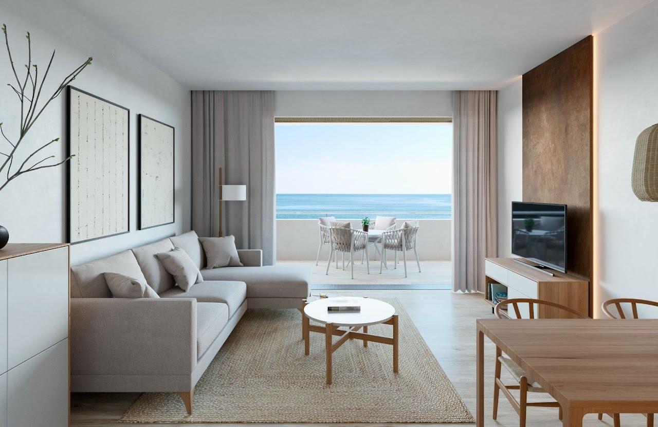 New Build Beachfront Apartments for Sale in Moncofa with Sea Views