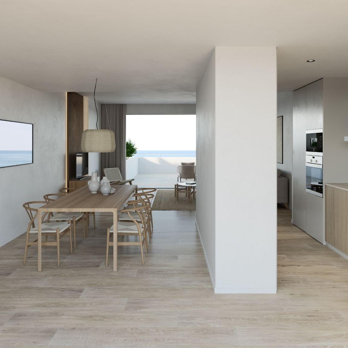 New Build Beachfront Apartments for Sale in Moncofa with Sea Views