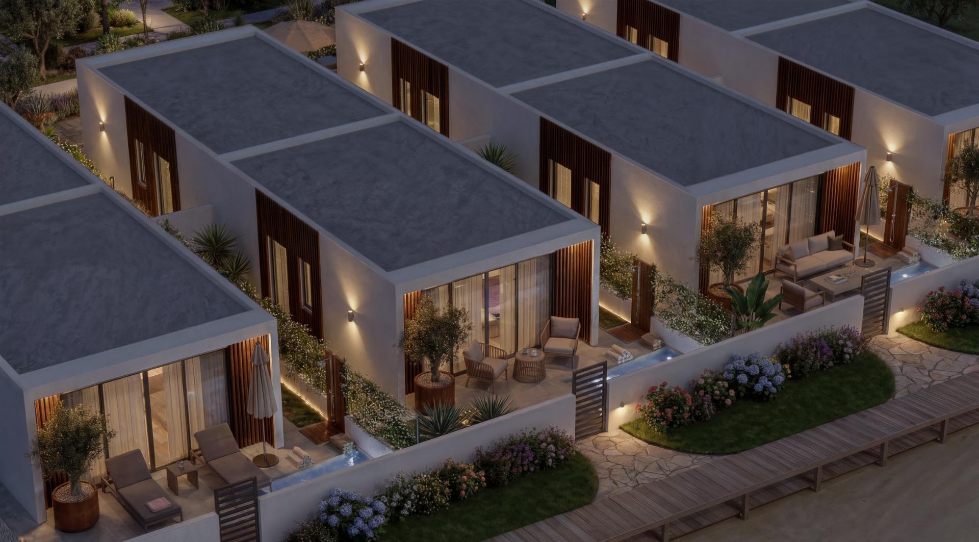 Luxury Tourist Apartments and Villas with Private Beach in First Line of Vera Playa-Almería