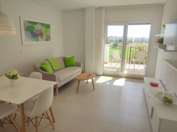 Apartment for Sale in Hacienda Riquelme Golf Resort, Murcia