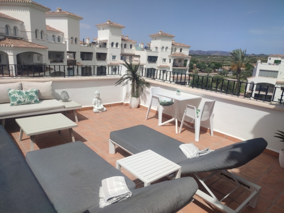 Penthouse for Sale in Hacienda Riquelme Golf Resort, Murcia